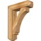 Ekena Millwork Imperial Craftsman Rough Sawn Bracket w/ Offset Brace, Western Red Cedar, 8"W x 30"D x 38"H BKT0806X30X38IMP04RWR - alternate 1
